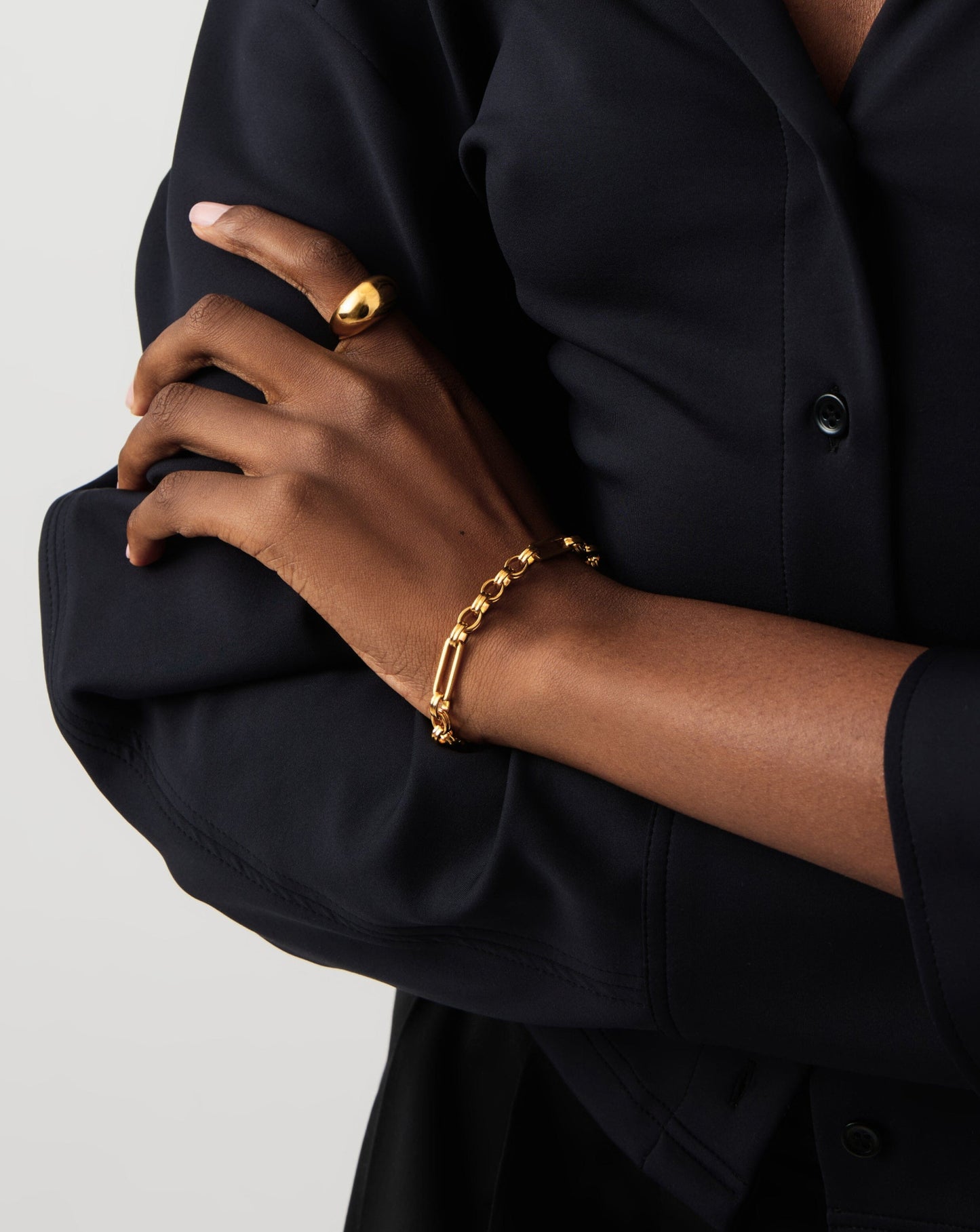 Axiom Chain Bracelet | 18ct Gold Plated