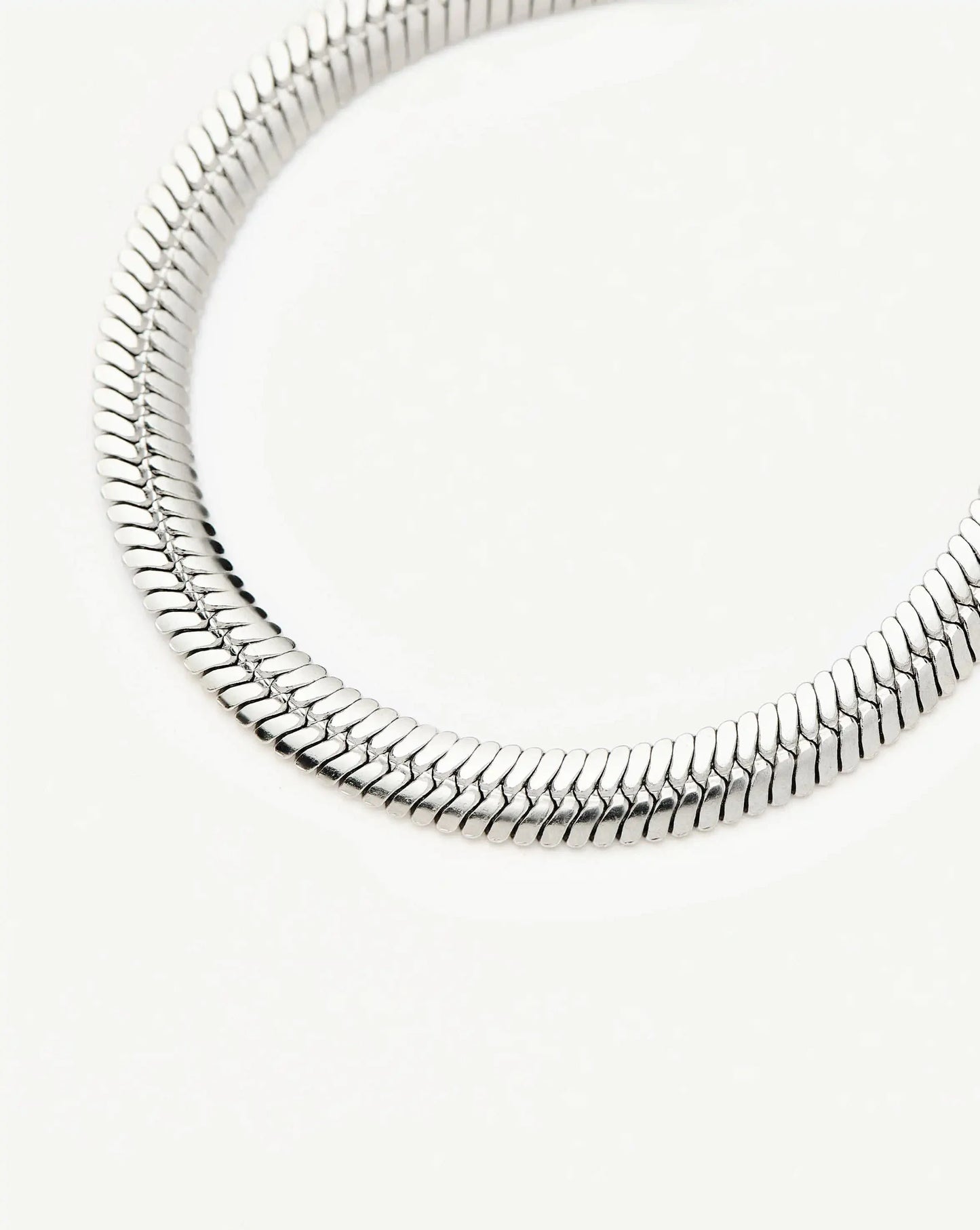 Classic Snake Chain Bracelet | Silver Plated