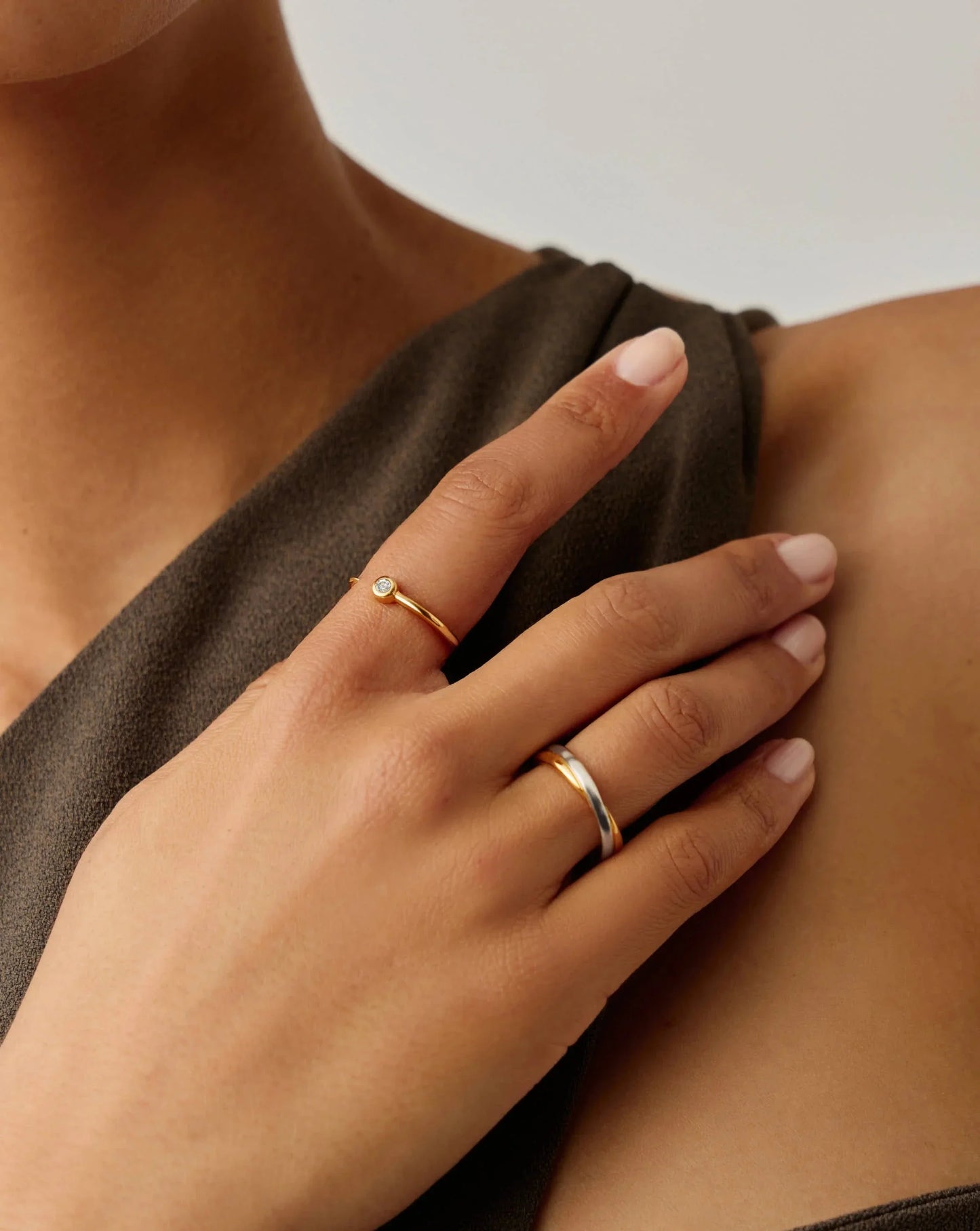 Interstellar Ring | 18ct Gold Vermeil/Cubic Zirconia