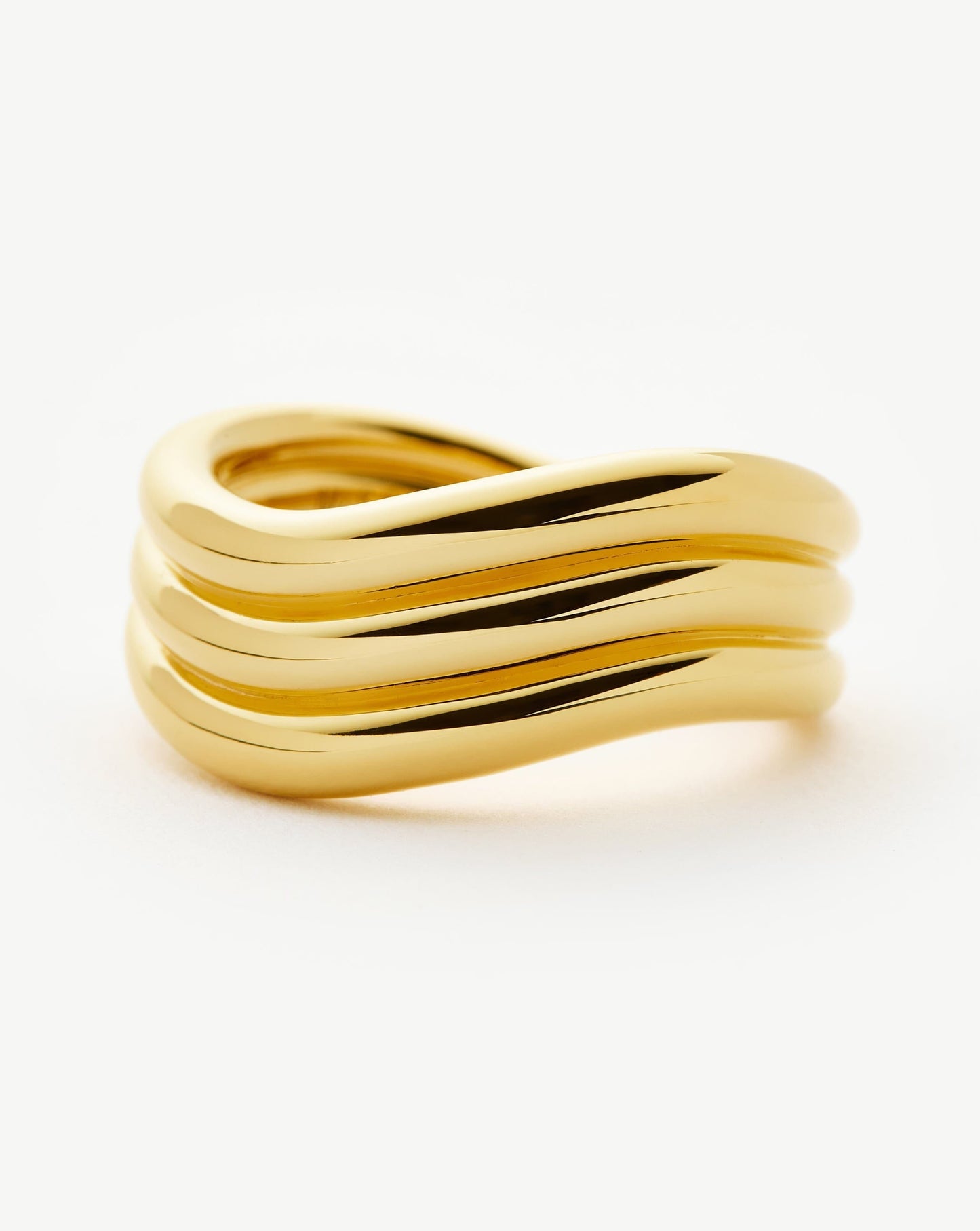 Savi Signature Triple Ring | 18ct Gold Plated