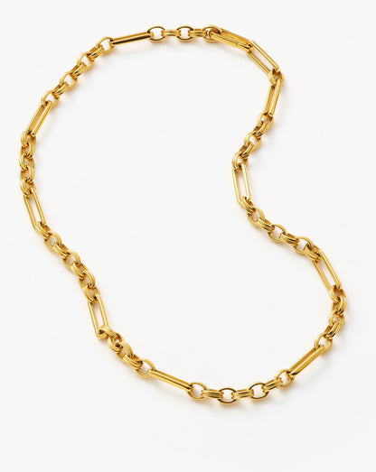 Axiom Chain Necklace | 18ct Gold Plated
