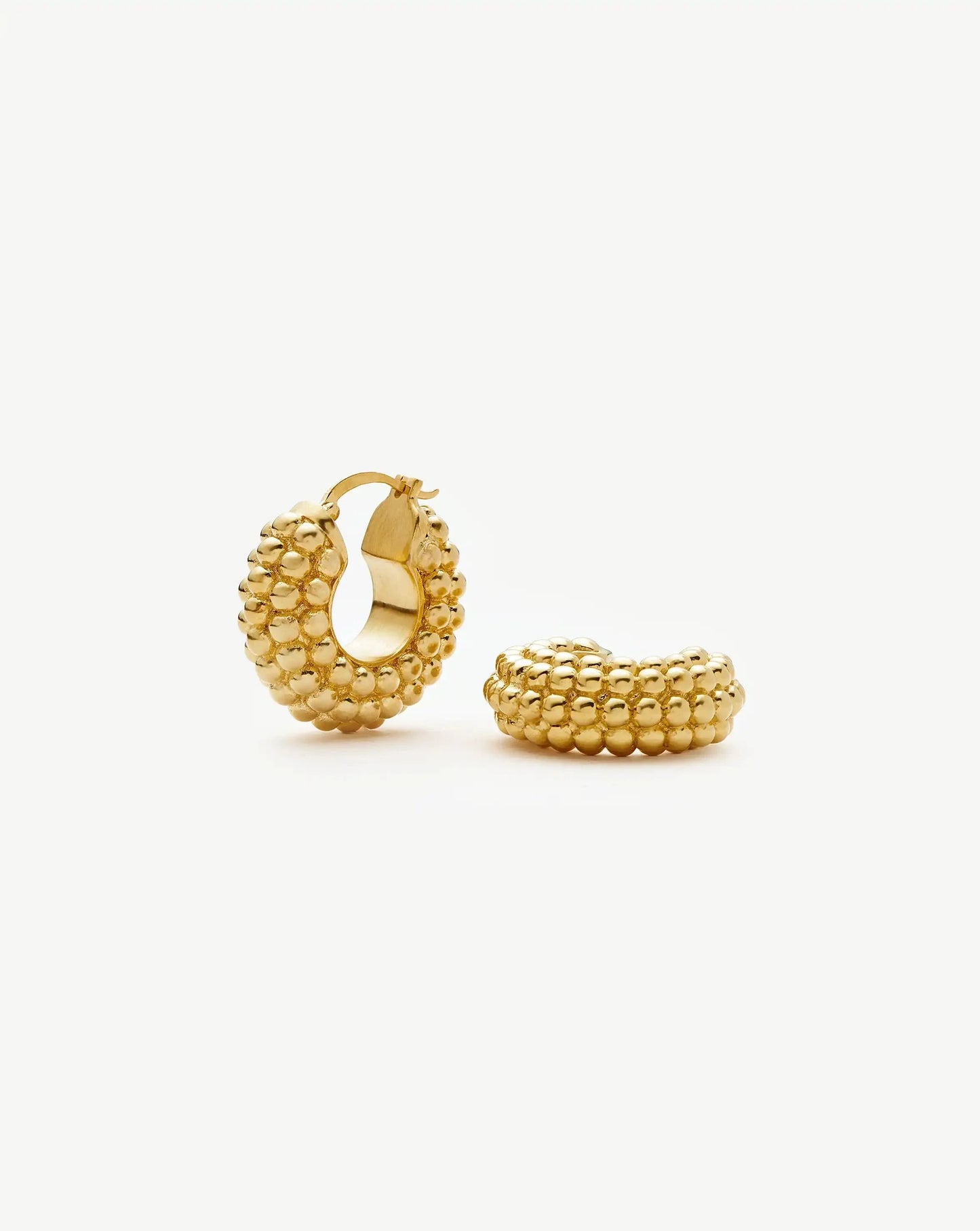 Baya Hoop Earrings | 18ct Gold Plated
