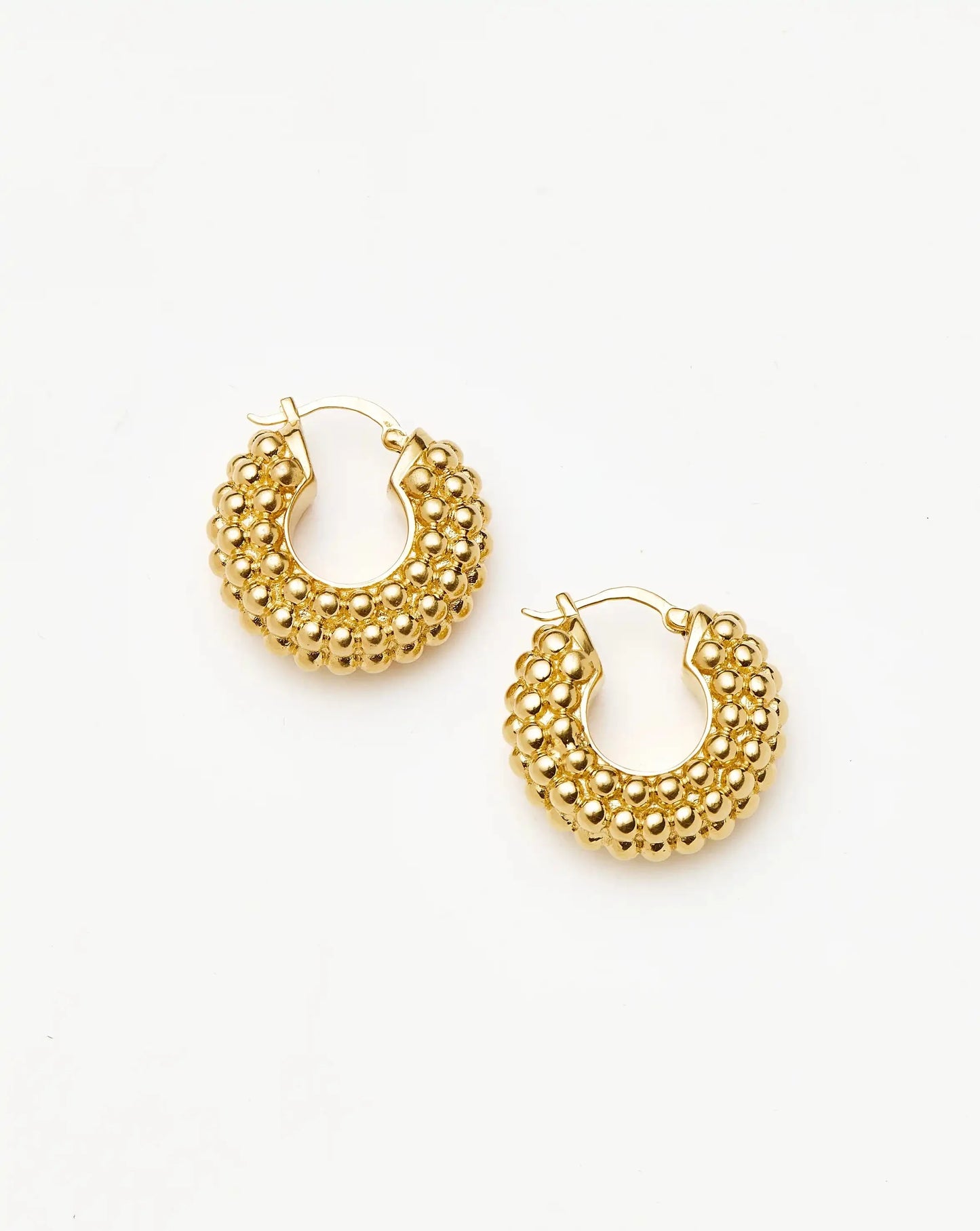 Baya Hoop Earrings | 18ct Gold Plated