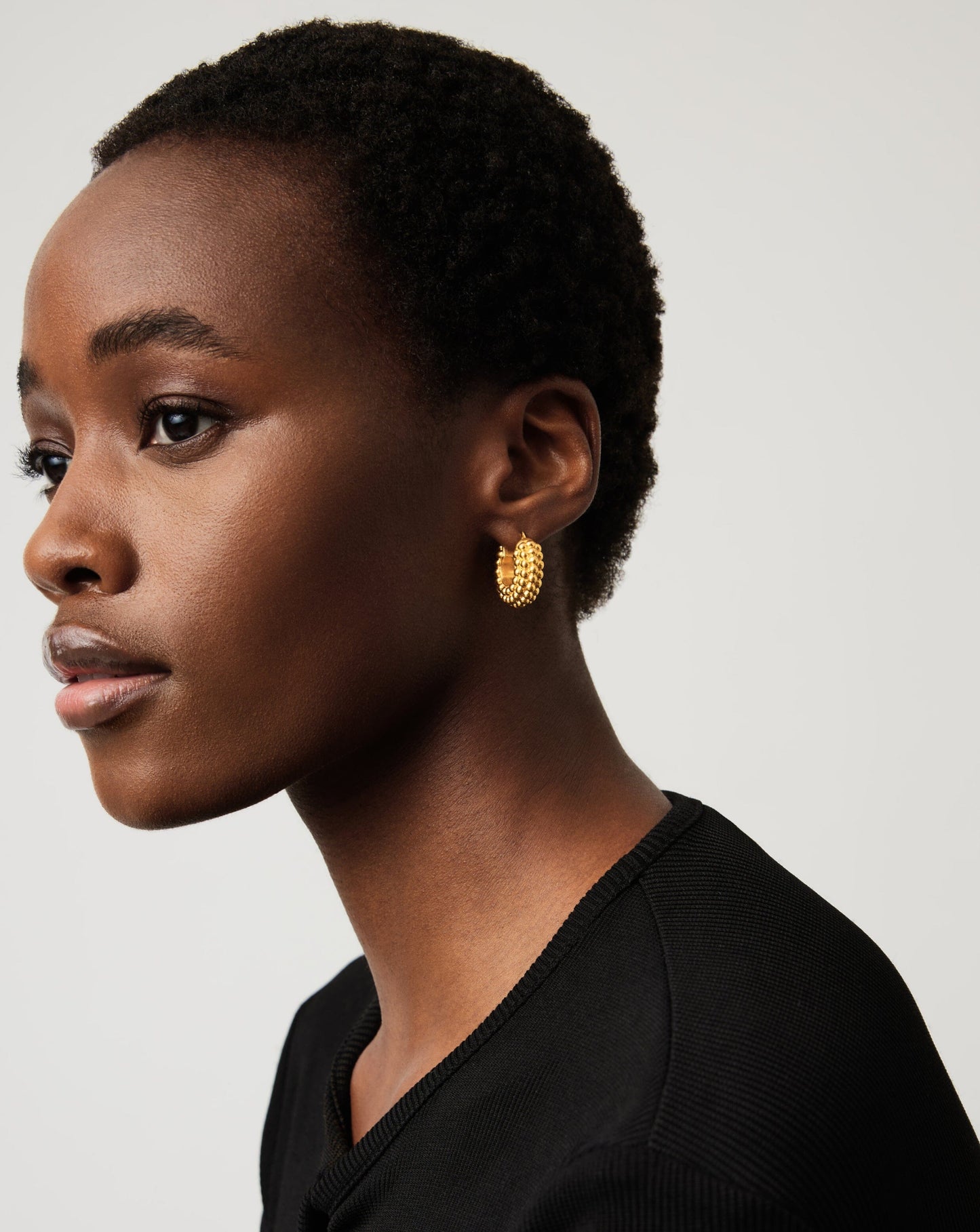 Baya Hoop Earrings | 18ct Gold Plated