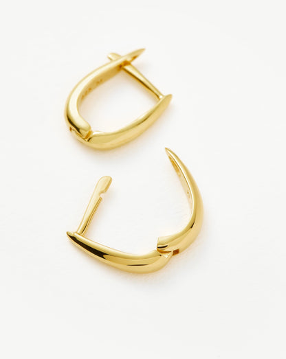 Claw Huggies | 18ct Gold Vermeil