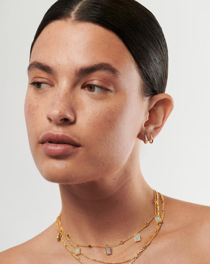 Claw Huggies | 18ct Gold Vermeil