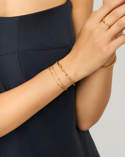 Double Chain Bracelet