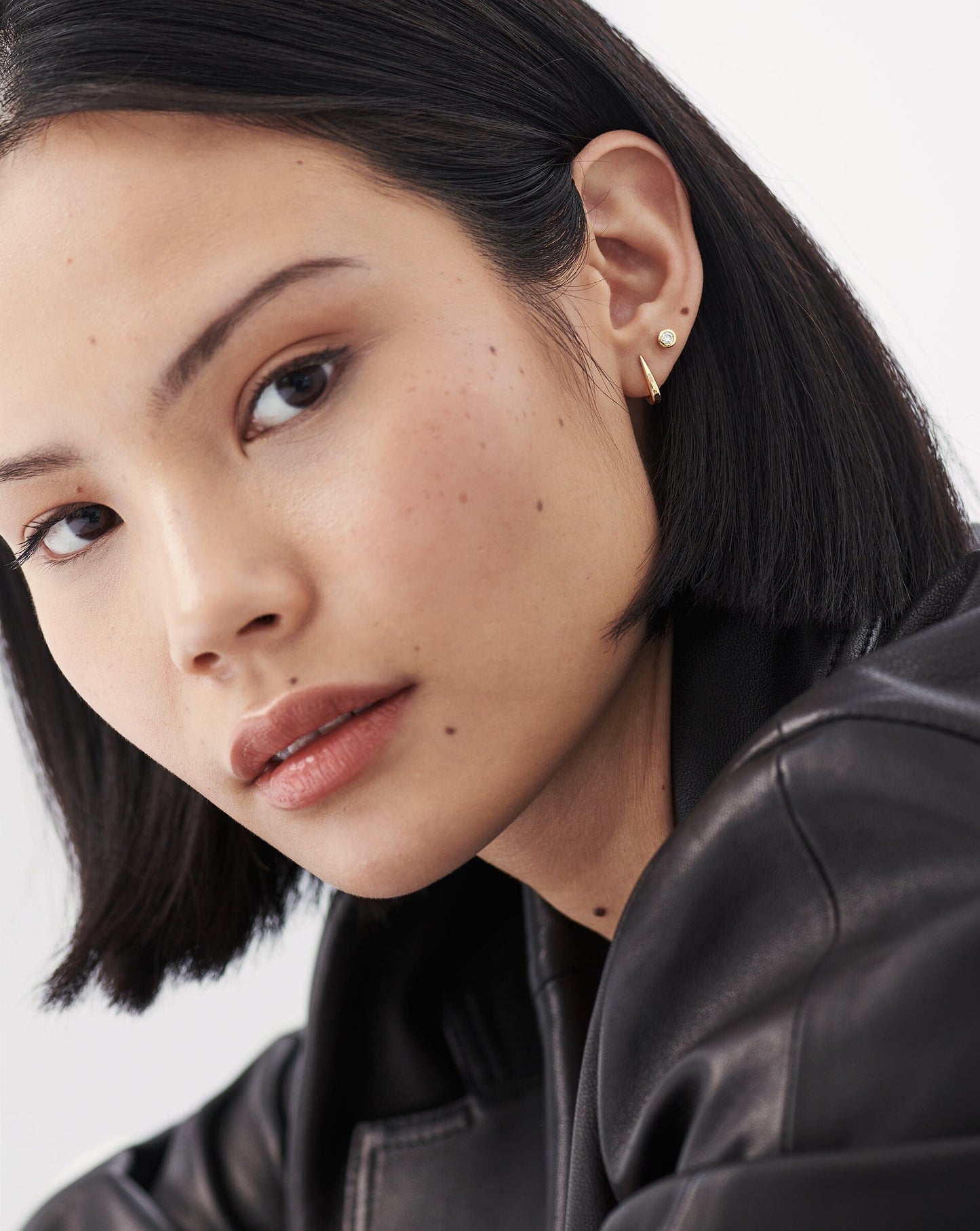 Fine Classic Solitaire Diamond Stud Earrings | 14ct Solid Gold