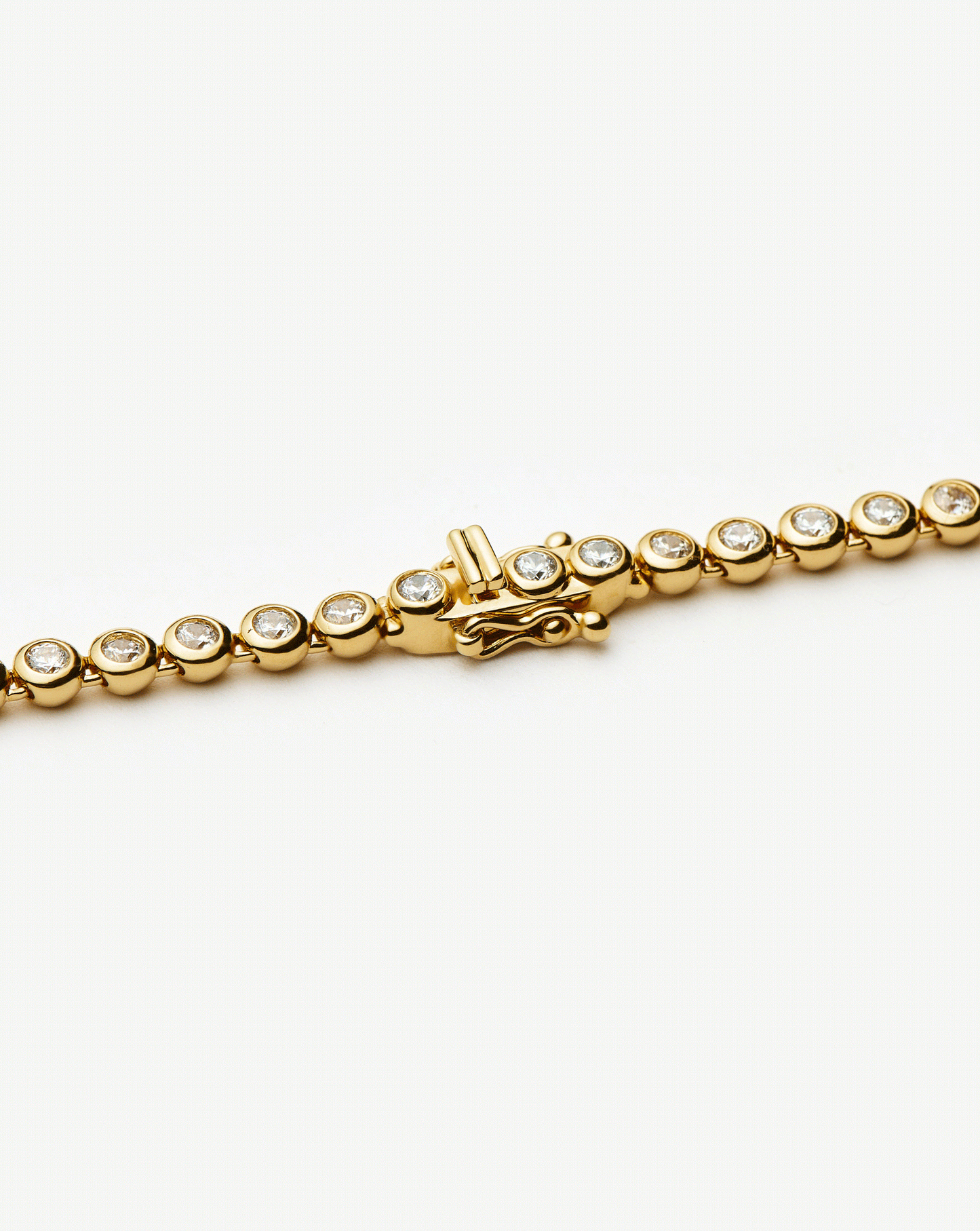 Fine Diamond Tennis Bracelet - Size S/M | 14ct Solid Gold Lab Grown Diamonds