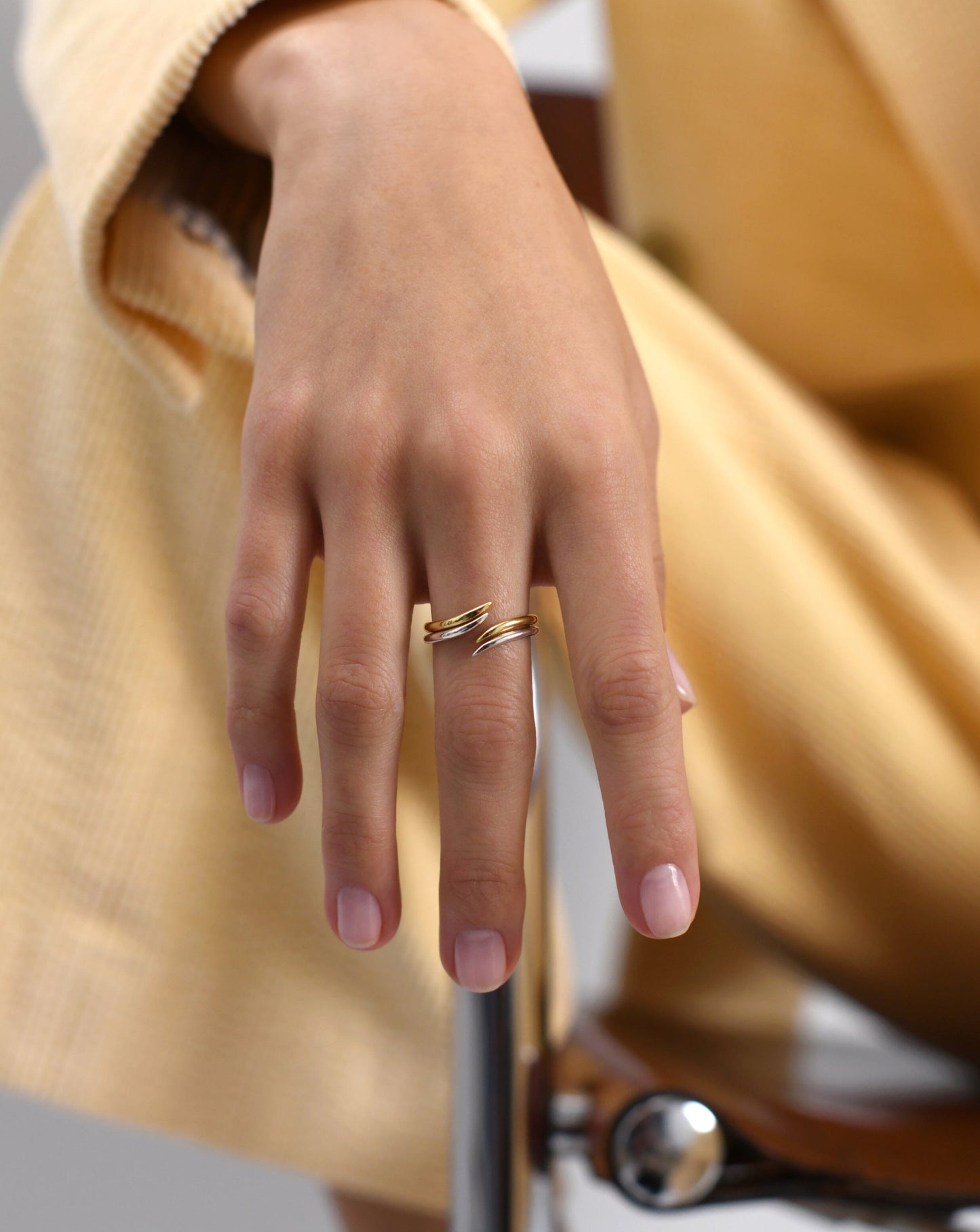 Fine Open Claw Ring | 14ct Solid Gold
