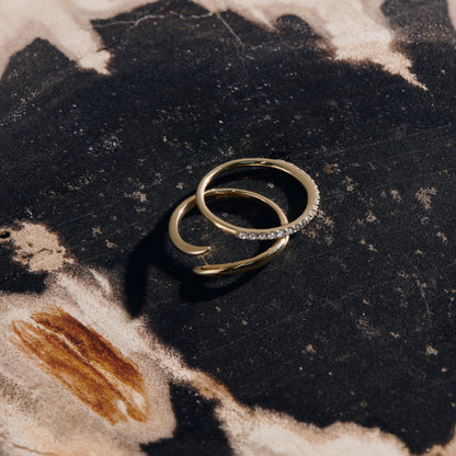 Fine Open Claw Ring | 14ct Solid Gold