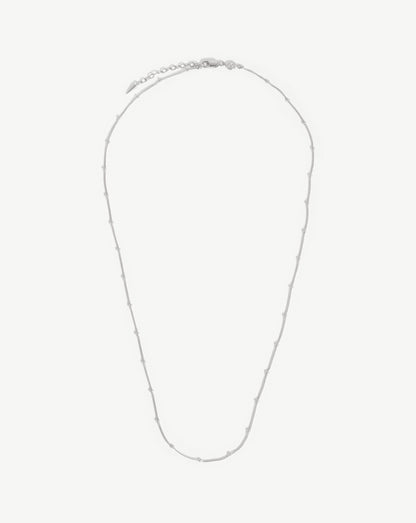 Long Bobble Chain Necklace