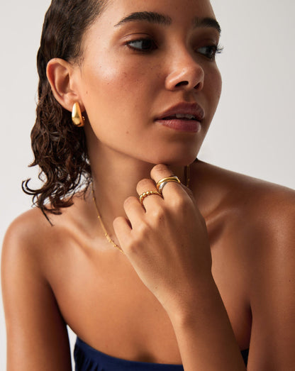 Lucy Williams Chunky Entwine Ring | Mixed Metal