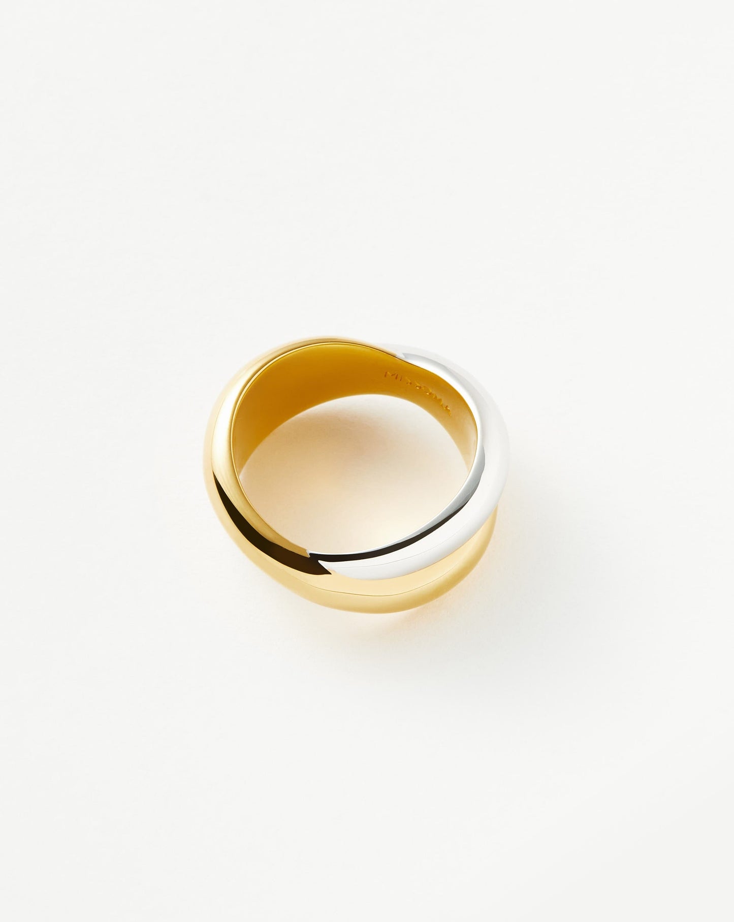 Lucy Williams Chunky Entwine Ring | Mixed Metal