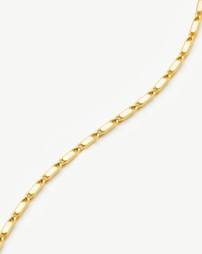Lucy Williams Horizon Link Chain Bracelet | 18ct Gold Vermeil