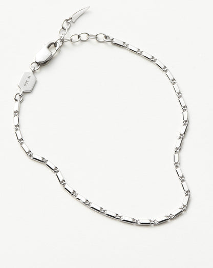 Lucy Williams Horizon Link Chain Bracelet  | Sterling Silver
