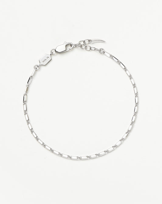 Lucy Williams Horizon Link Chain Bracelet  | Sterling Silver