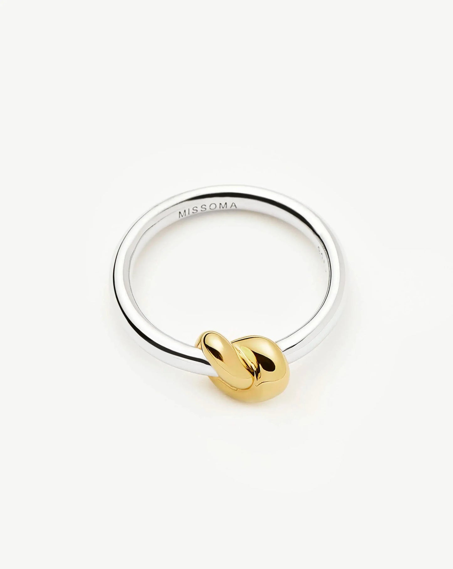 Lucy Williams Knot Stacking Ring | Mixed Metal