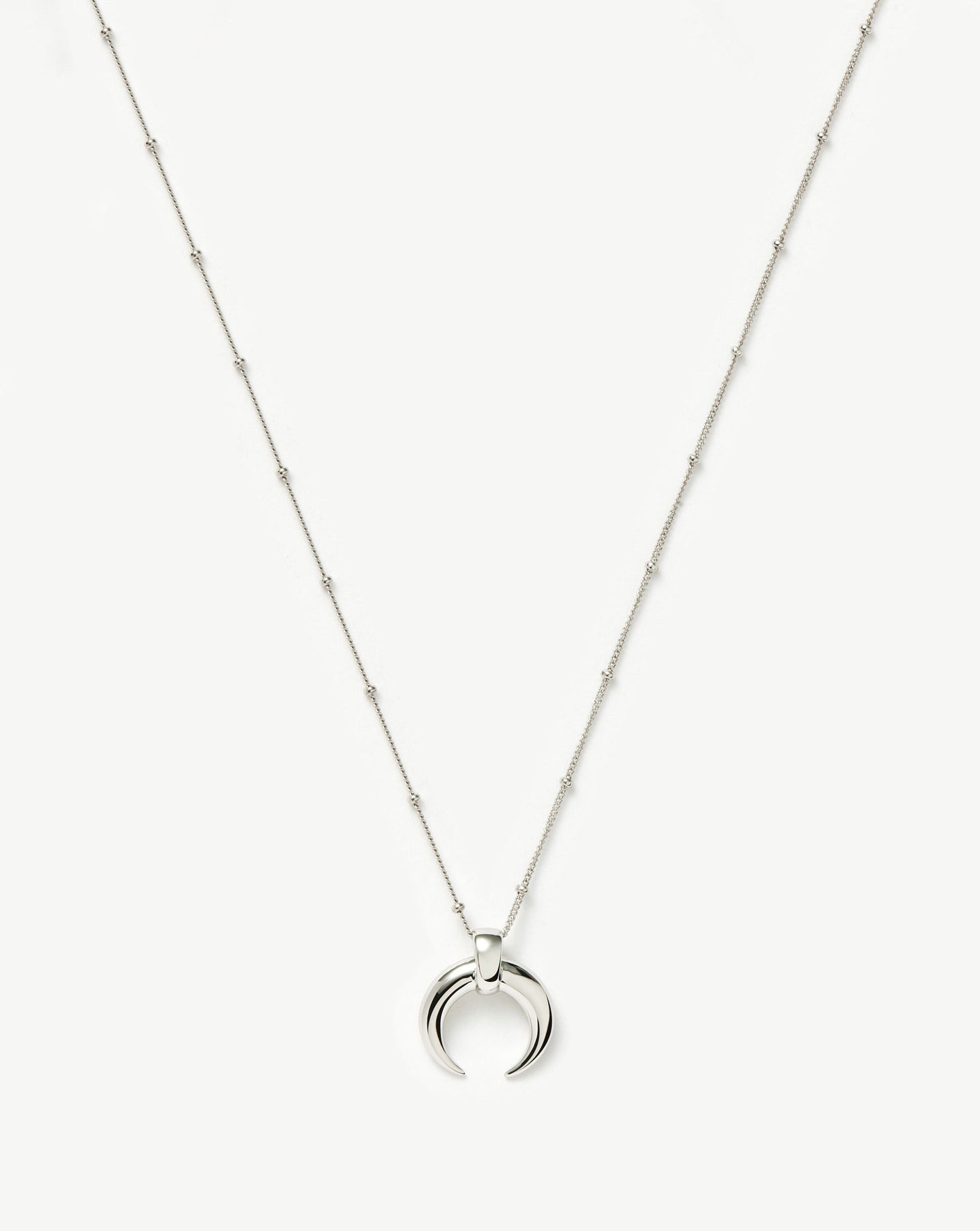 Lucy Williams Large Horn Pendant Necklace