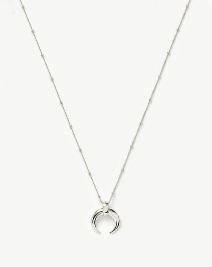 Lucy Williams Large Horn Pendant Necklace