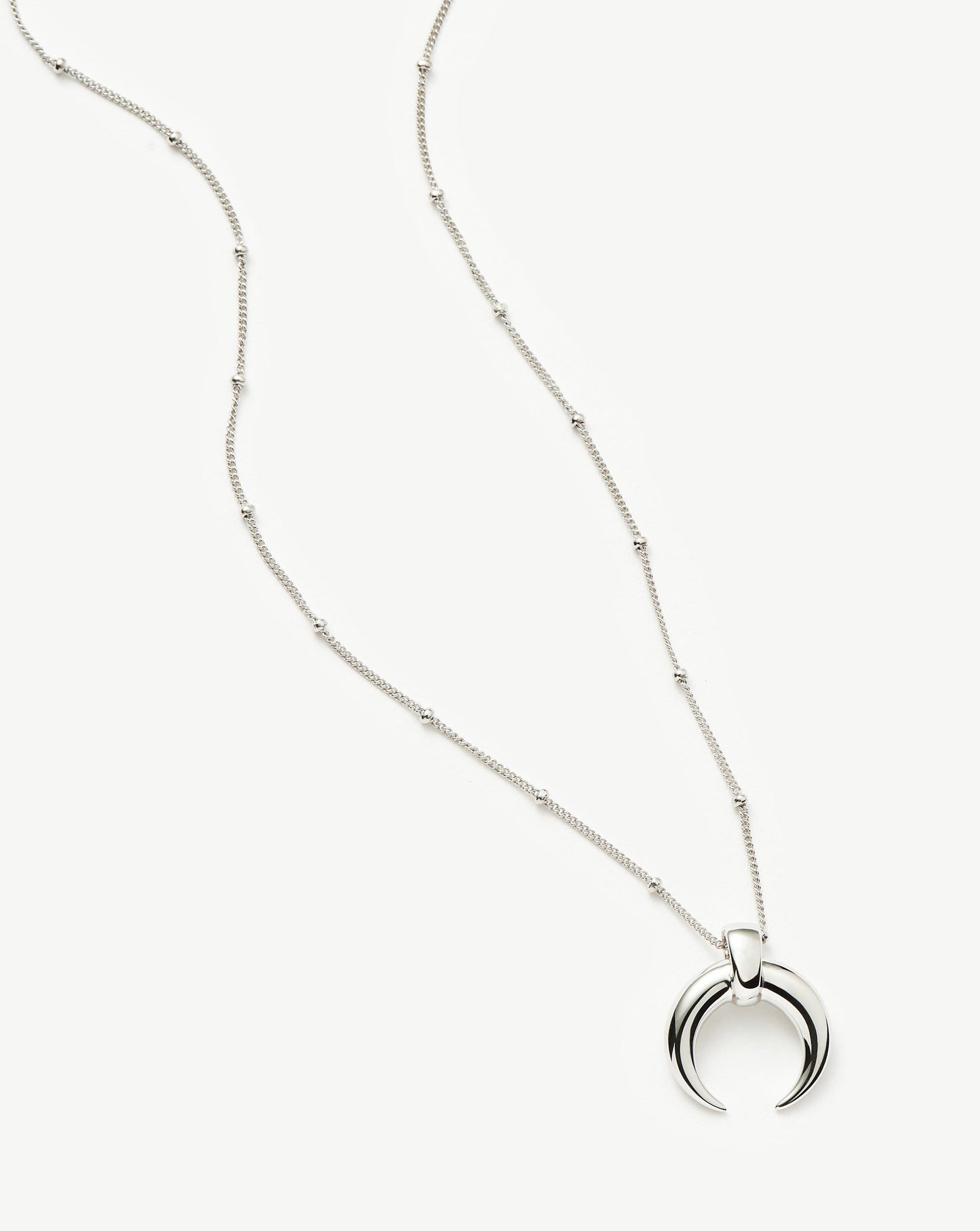 Lucy Williams Large Horn Pendant Necklace