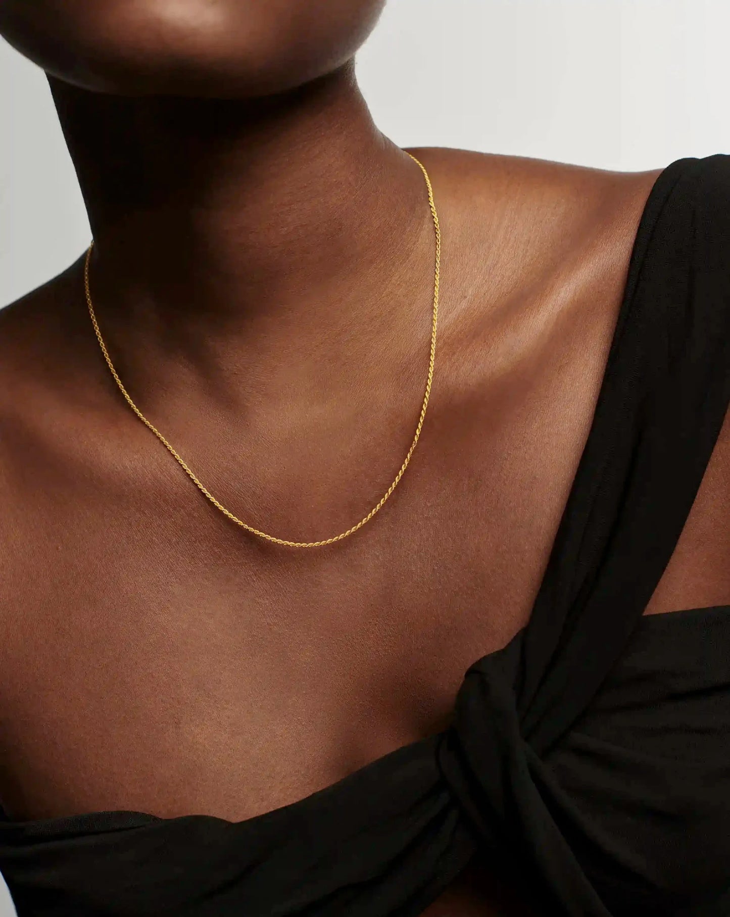Medium Rope Chain Necklace | 18ct Gold Vermeil