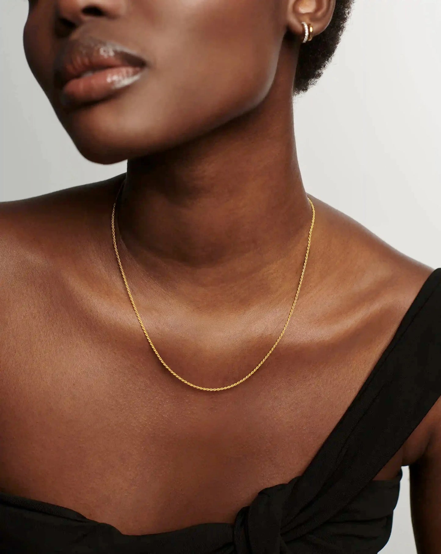 Medium Rope Chain Necklace | 18ct Gold Vermeil