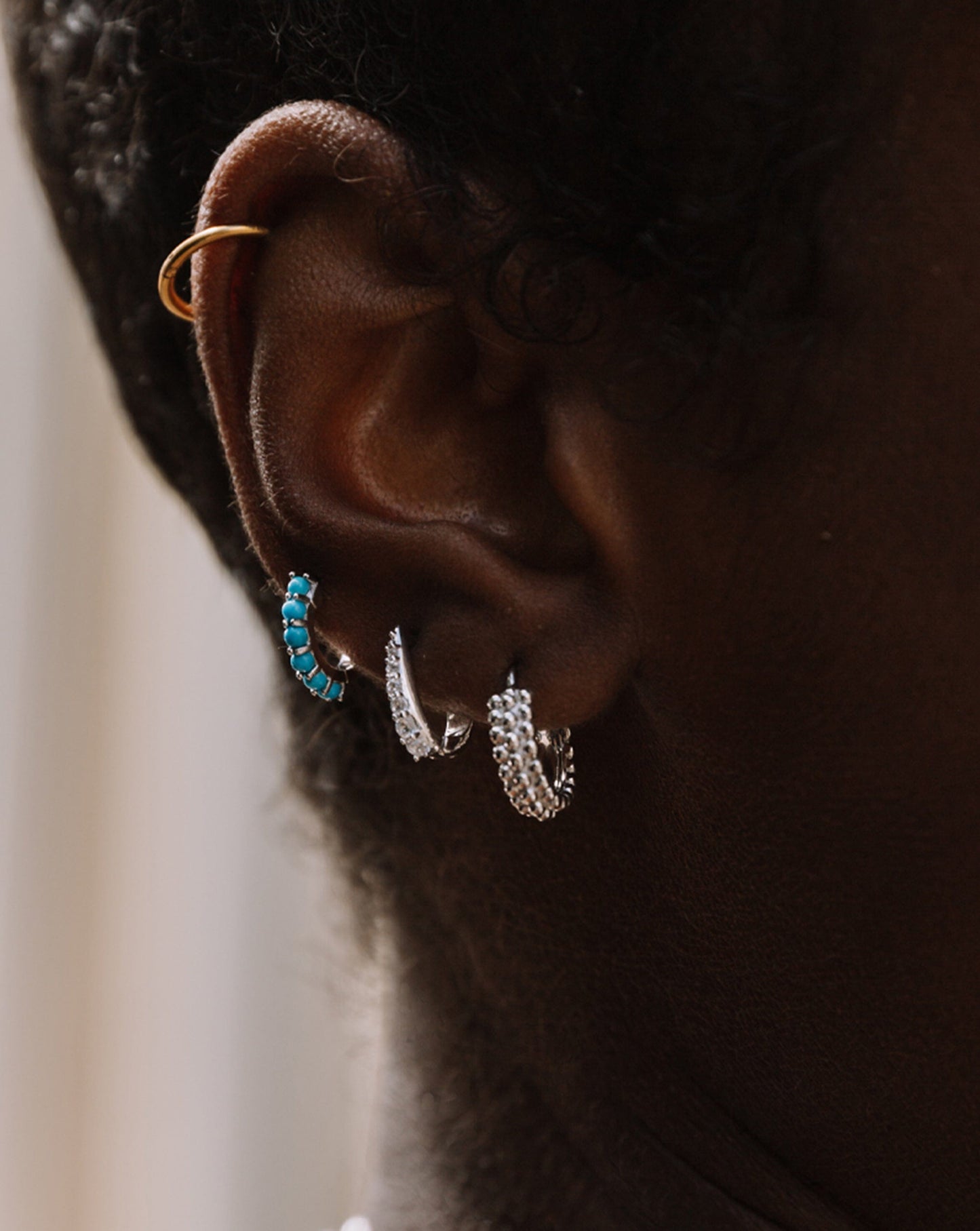 Mini Baya Hoop Earrings