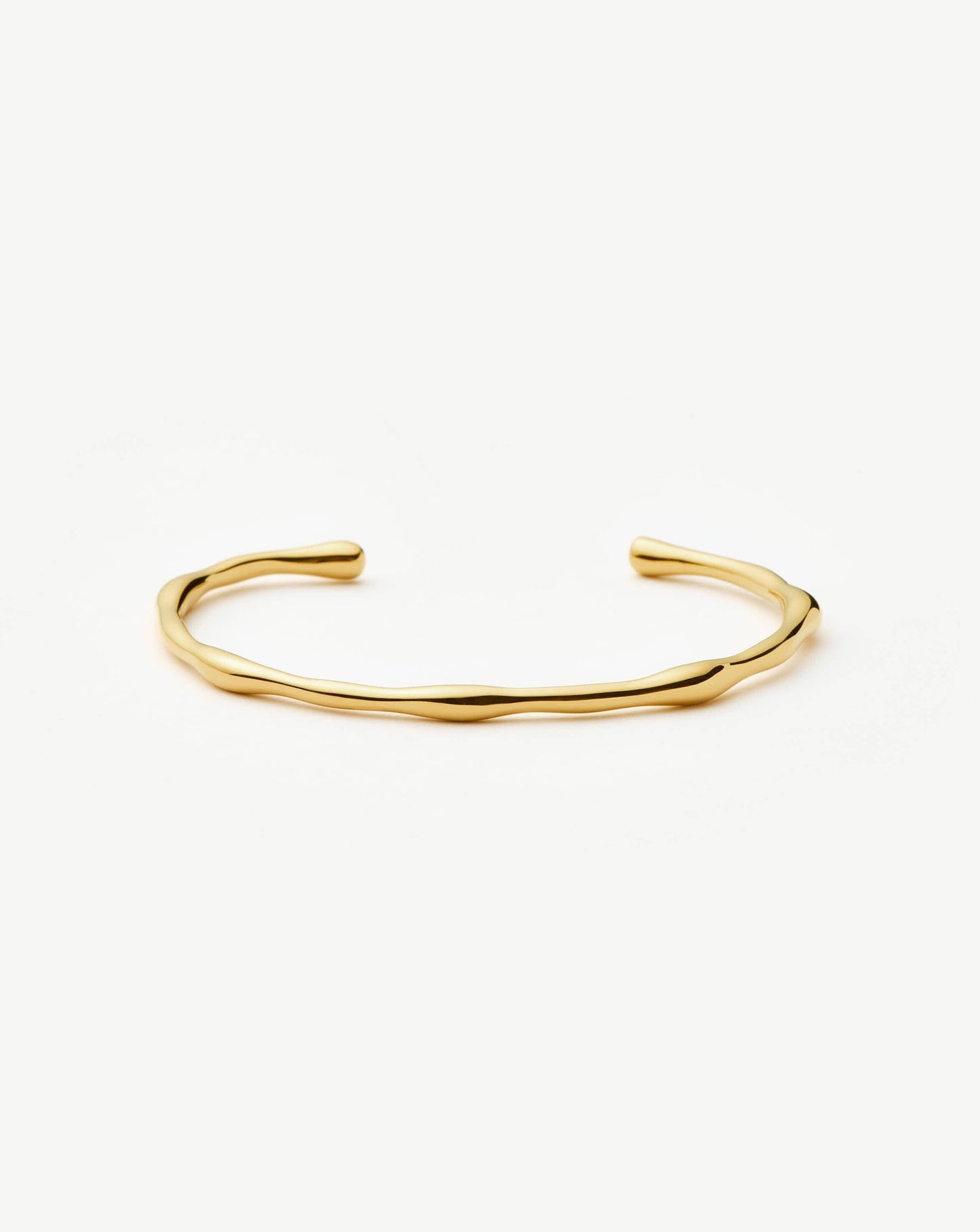 Molten Cuff Bracelet | 18ct Gold Plated