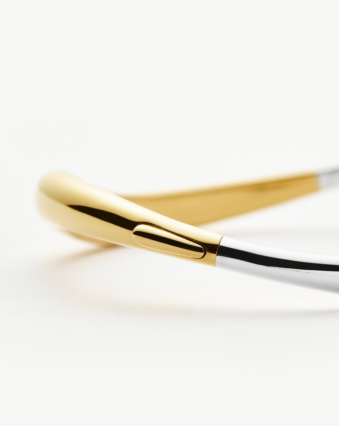 Savi Signature Hinged Bangle | Mixed Metal