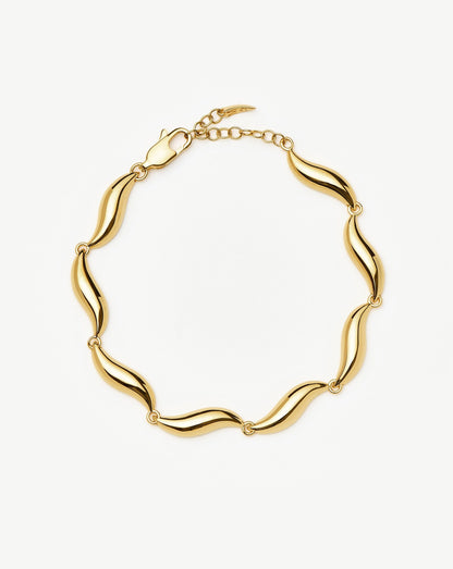 Savi Signature Link Chain Bracelet | 18ct Gold Plated