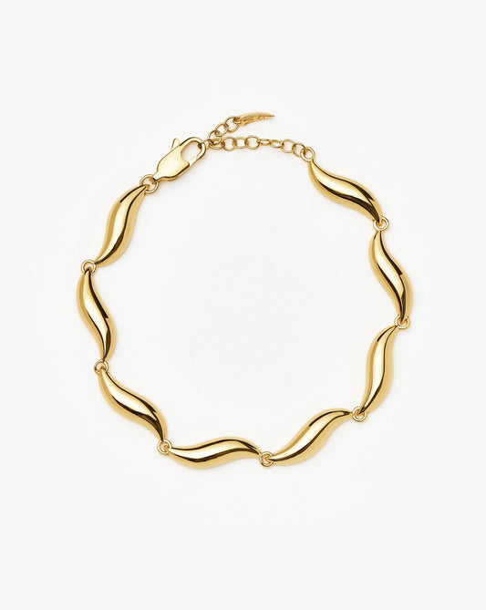 Savi Signature Link Chain Bracelet | 18ct Gold Plated