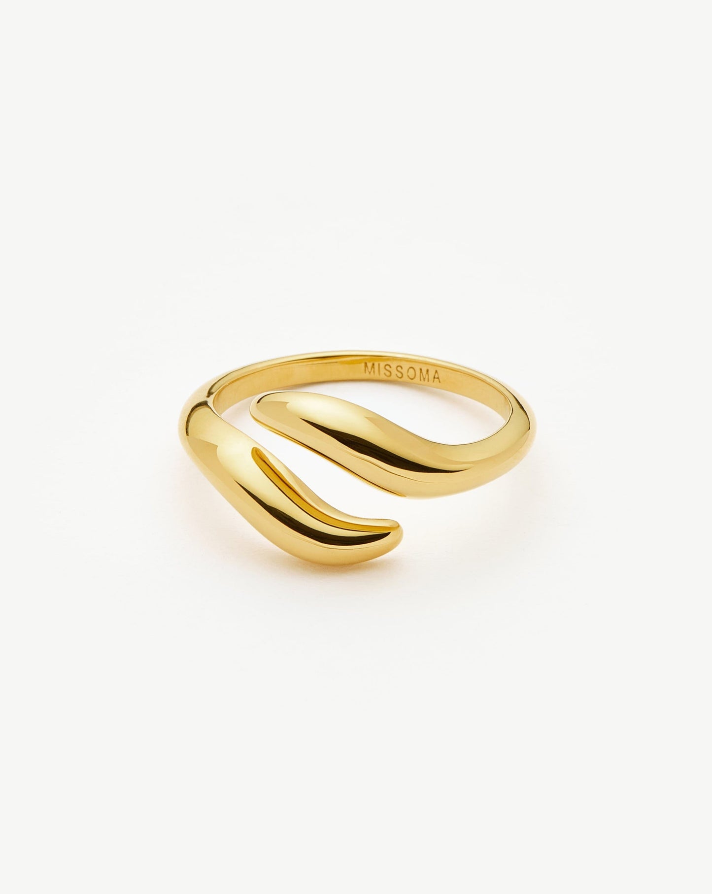 Savi Signature Open Ring | 18ct Gold Vermeil