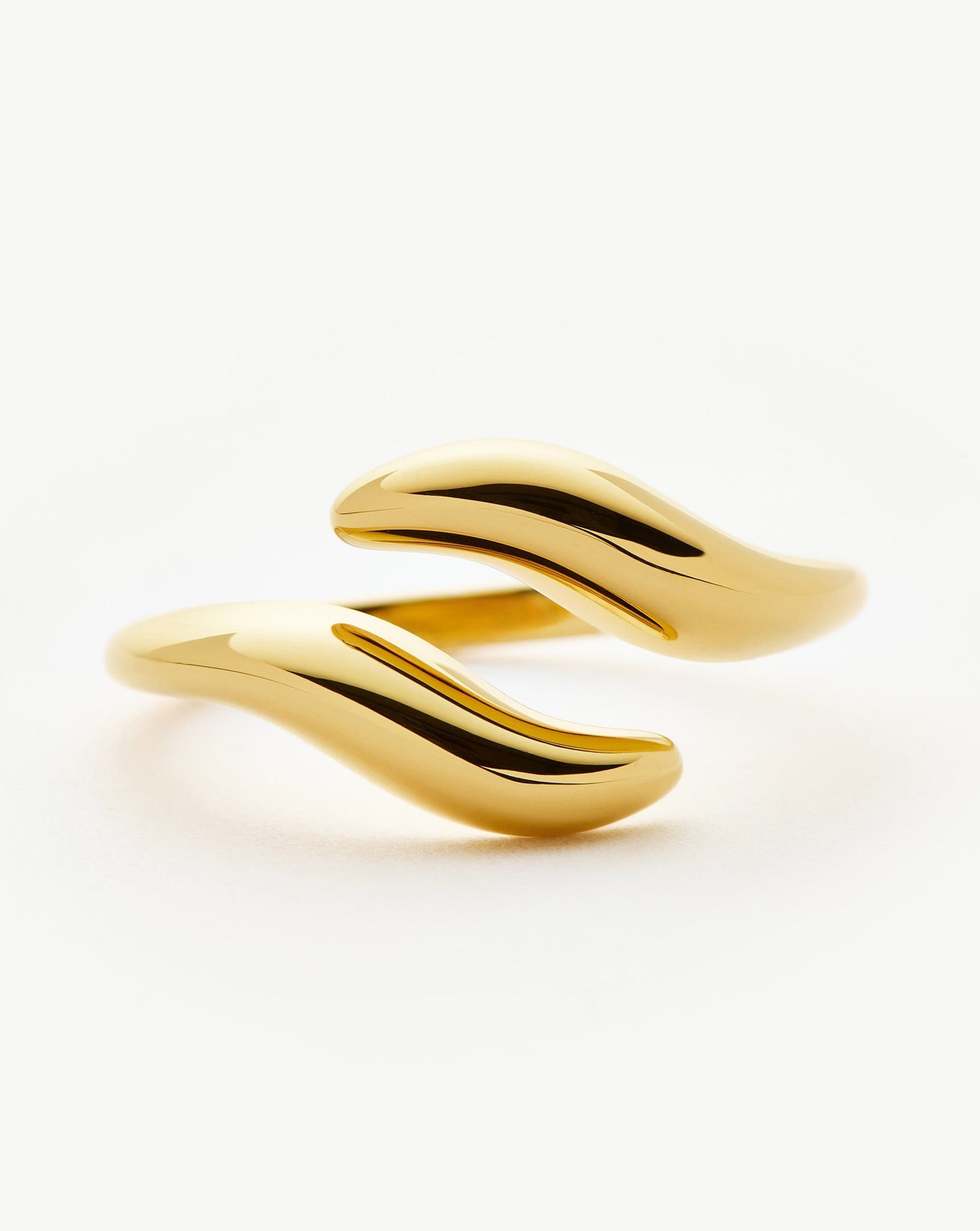 Savi Signature Open Ring | 18ct Gold Vermeil