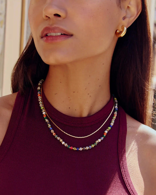 Short Beaded Necklace