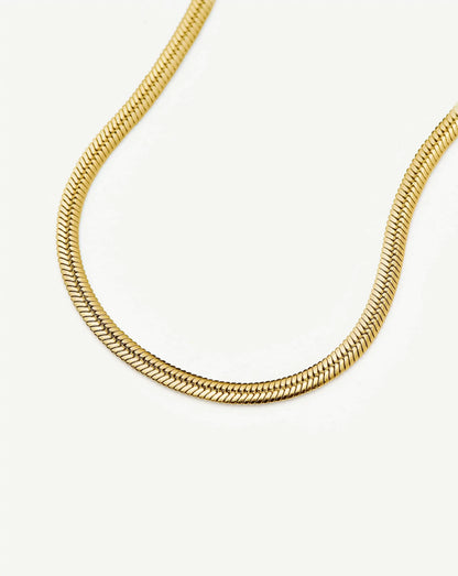 Thin Snake Chain Bracelet | 18ct Gold Plated