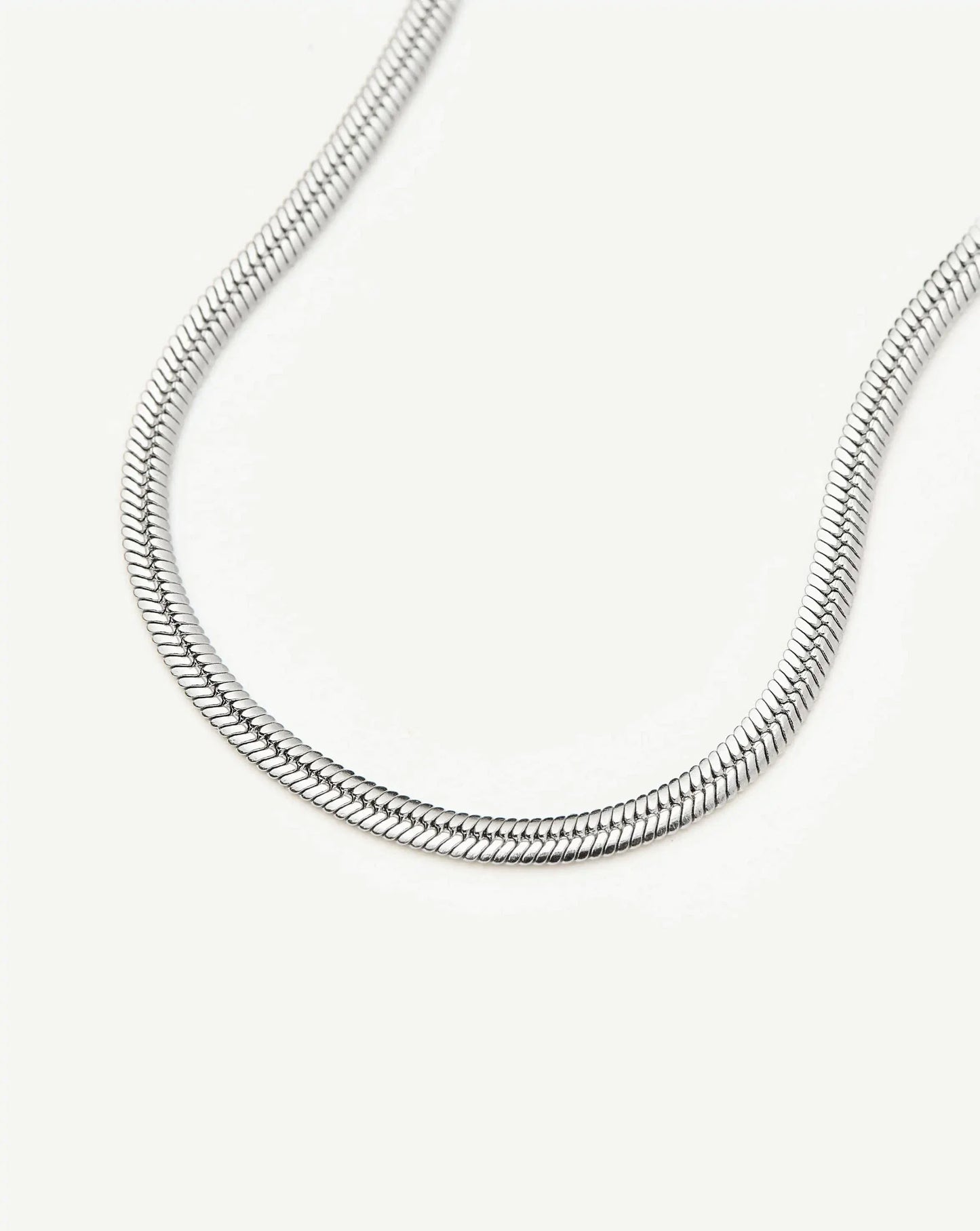 Thin Snake Chain Bracelet | Silver Plated