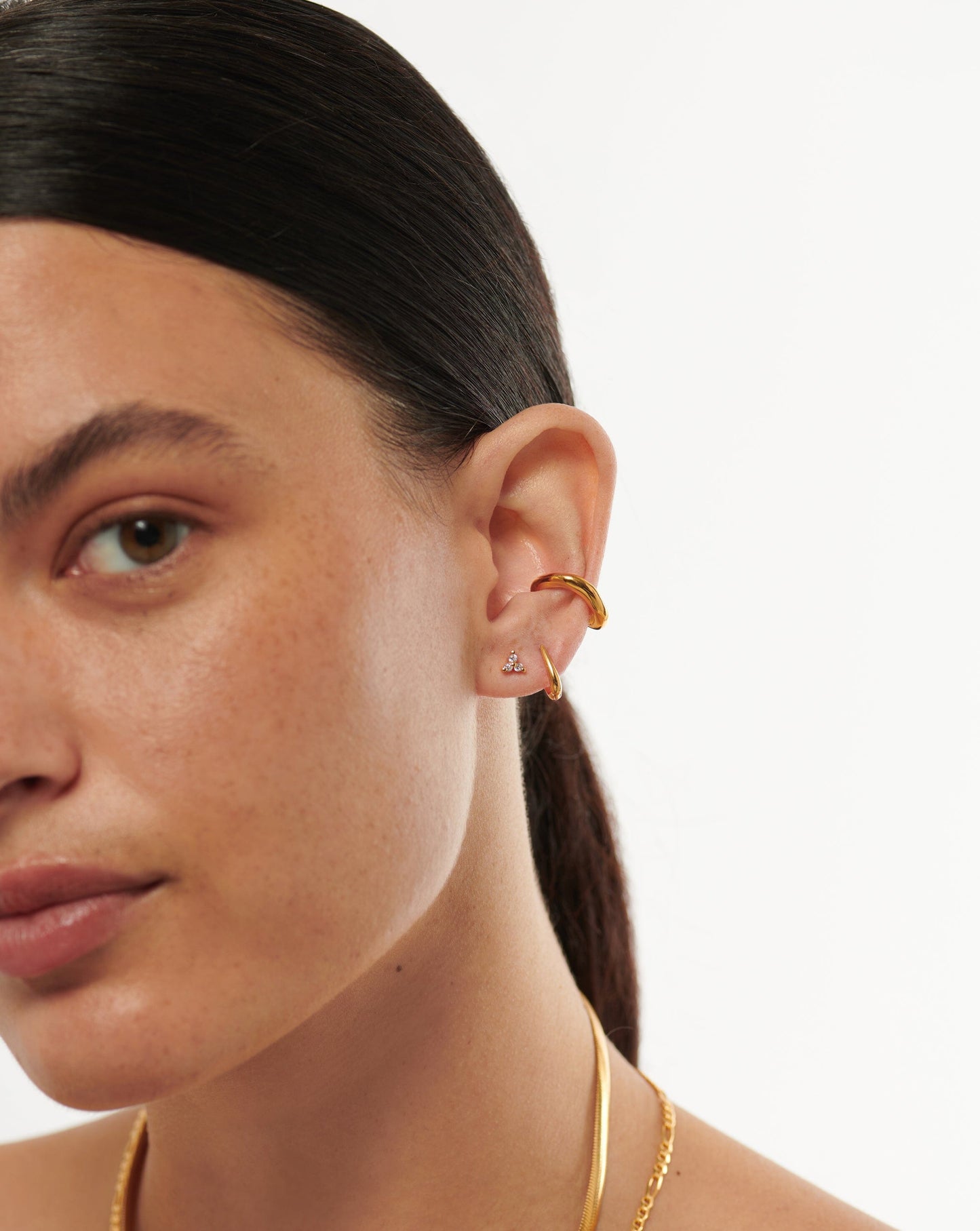 Trinal Stud Earrings